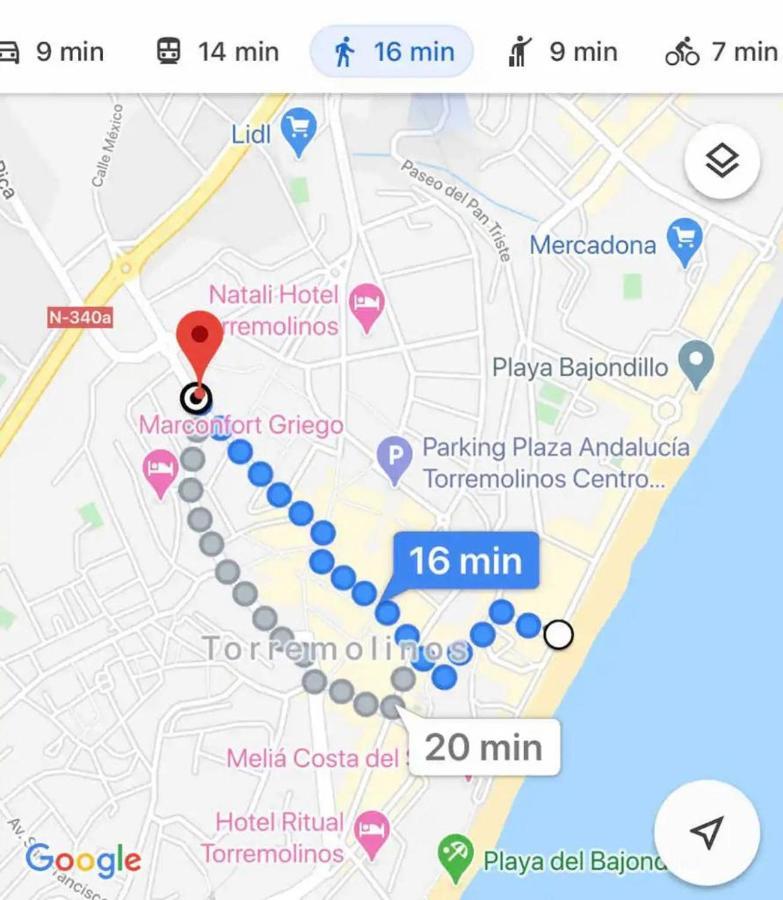 Ferienwohnung La Posada Del Viajero Torremolinos Exterior foto
